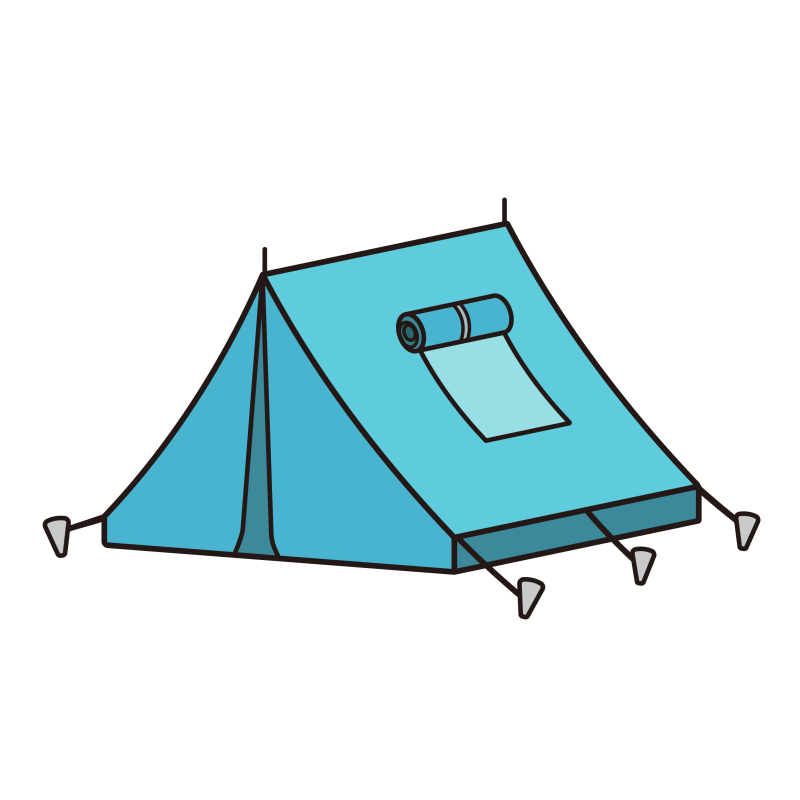 三角テント