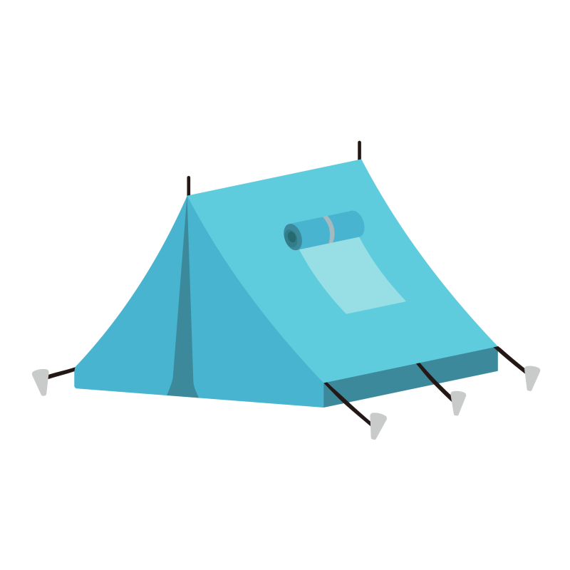 三角テント